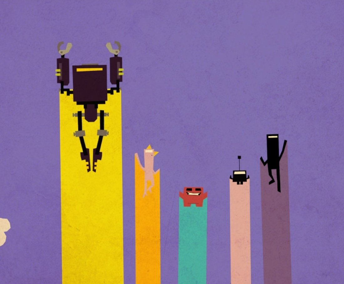 Вид сбоку: по пляжу, будто бы пришедшему из Sonic Adventure, бежит водолаз и прыгает по трамплинам, разбивает заборы, катается на пятой точке и пляшет. На фоне играет музыка, и, если прислушаться, можно понять, что она и управляет действием – все движения совершаются строго в унисон мелодиям. Ах, да: этот водолаз – инопланетянин Командир Видео, герой современной инди-сцены.