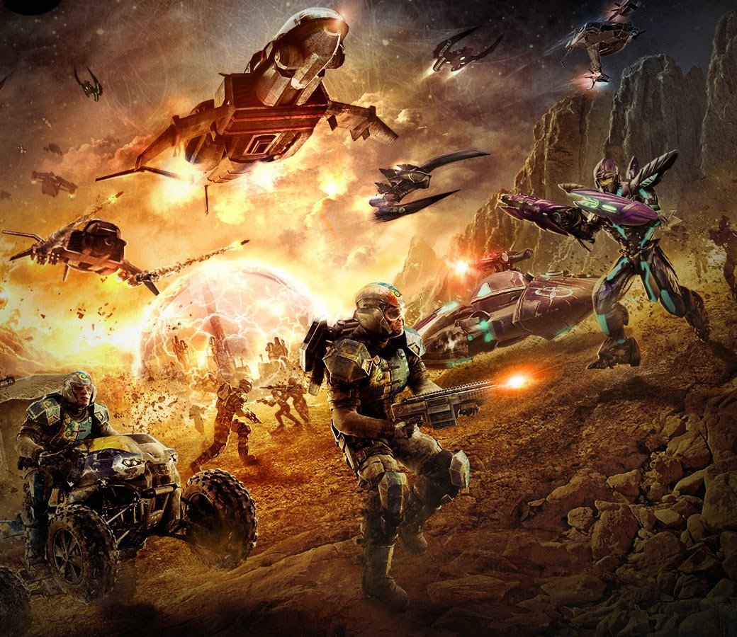 В далеком будущем рядом с Землей внезапно появилась червоточина: отправленная сквозь нее экспедиция нашла подходящую для жизни планету, названную Аураксис. Исследование обнаруженных там древних артефактов расы Вану позволило здорово продвинуться в технологическом развитии: помимо прочего, ученые научились сохранять строение тела человека и реплицировать его, что сделало возможным телепортацию и воскрешение. Спустя некоторое время червоточина столь же неожиданно закрылась, отрезав колонию от родной планеты.