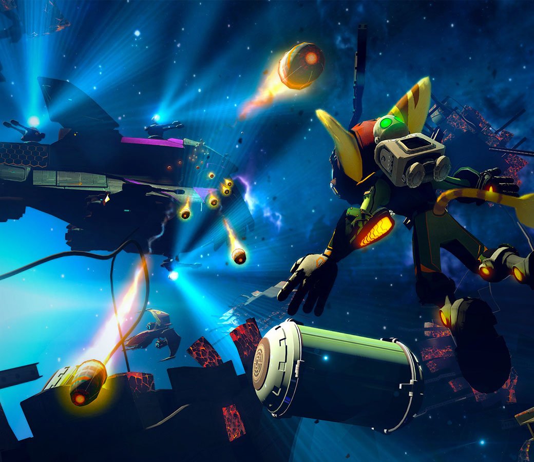 Студия Insomniac, всю жизнь работавшая только с PlayStation, выпустила в этом году свою первую мультиплатформенную игру, Fuse, — и одновременно это худшая игра в истории компании. Теперь они вернулись к эксклюзивам, но работают одновременно и с Sony, и с Microsoft, сохраняя таким образом определенный нейтралитет: как пошутил на этот счет пародийный твиттер Каза Хираи, они как Швейцария консольных войн. Помимо Sunset Overdrive, акробатического шутера для Xbox One, Insomniac разрабатывает необъявленную игру для PS4, так что доделывать Ratchet &amp; Clank, свою старейшую и давно выдохшуюся серию экшен-платформеров, им явно лениво.