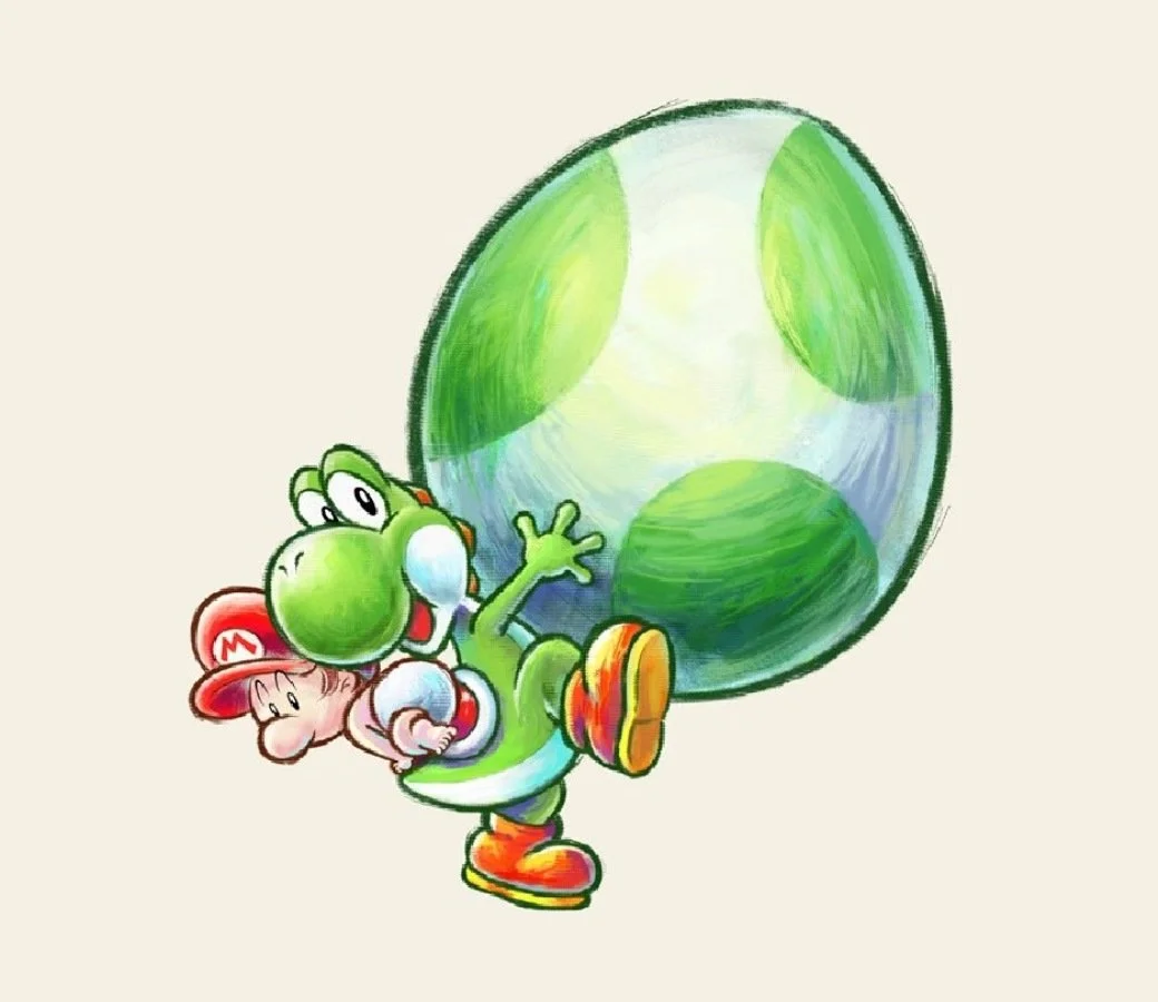 Yoshi’s New Island, как и все предыдущие части, похожа на классические Super Mario Bros. только внешне. Экспериментальная механика Super Mario World 2: Yoshi&#39;s Island в итоге легла в основу целой серии: управлять нужно не Марио, а драконом Йоши, сам же Марио представлен плаксивым младенцем и сидит у него на спине. Йоши ест врагов, откладывает яйца и стреляет ими. Забавная концепция, но не настолько прочная, чтобы жить без изменений почти два десятилетия.