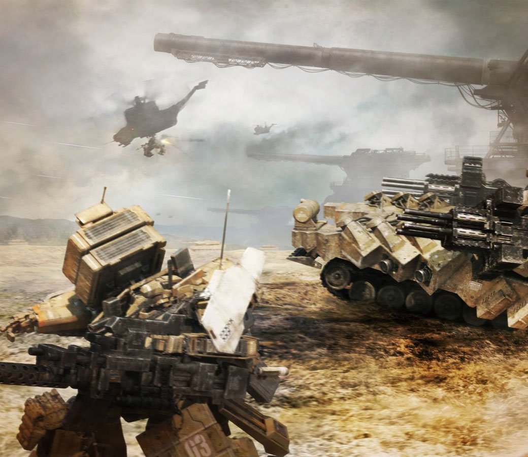 Приятно, когда первым же красочным роликом игра показывает, ради чего она создавалась. Гигантские боевые роботы, коммерческие военные объединения и мрачное будущее – сразу вспоминается заставка Gran Turismo 5, где автомобиль собирают буквально по винтикам. Публика разогрета, вас выбрасывают в эпицентр битвы, и также внезапно все ожидания одно за другим рушатся. Словно хлипкие бетонные стены, хрустящие от каждого вашего шага.