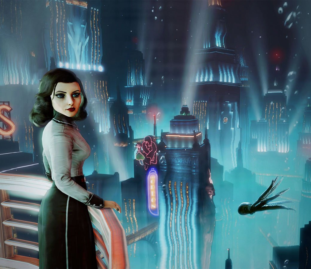 Burial at Sea вызывает легкий диссонанс: мы снова в Рапчуре и видим знакомых по первому BioShock персонажей, но механика практически без изменений перекочевала из Infinite, а повзрослевшая Элизабет все так же открывает окна в другие миры, взламывает отмычками замки, подбрасывает Букеру аптечки, соли и патроны, в перерывах между перестрелками бормоча себе под нос что-то о константах и переменных. Но одно важное изменение бросается в глаза с первых же минут: Элизабет в Рапчуре такая же чужая, каким был Букер в Колумбии.