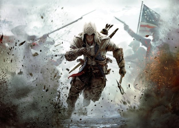 Ах, как же хорошо быть обладателем анимуса! Ведь пока все тратят огромные деньги на билеты в разные края матушки земли, человек обладающий анимусом может путешествовать совершенно бесплатно да и не только в разные места, но и в разные времена! Счастливым обладателем такой классной штуки является и наш с вами общий знакомый по имени Дезмонд Майлз , который, однако оказался добрым и отзывчивым парнем и всегда приглашал вас с собой за скромную по сравнению с ценами на билеты плату (ну а пользователи торрентов и вовсе путешествуют с ним бесплатно ;)). Он уже взял нас с собой в Палестину времен крестовых походов, в Италию эпохи возрождения, не оставил наш добрый друг нас одних и тогда, когда он решил посетить Стамбул (бывший Константинополь).  И в этот раз Дезмонд предлагает вам залезть вместе с ним в анимус (осторожно возможно медленное превращение в обезьяну, не верите спросите у Дезмонда)) и отправиться вместе с ним в США времен войны за независимость в новой игре от Ubisoft получившей название Assassin`sCreedIII (когда будете читать это представьте эпичный саундтрек)