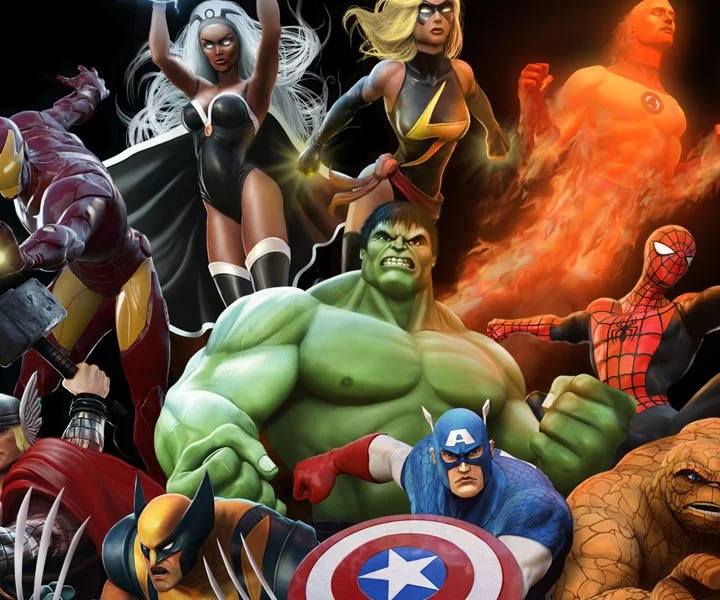 Marvel Heroes - изображение обложка