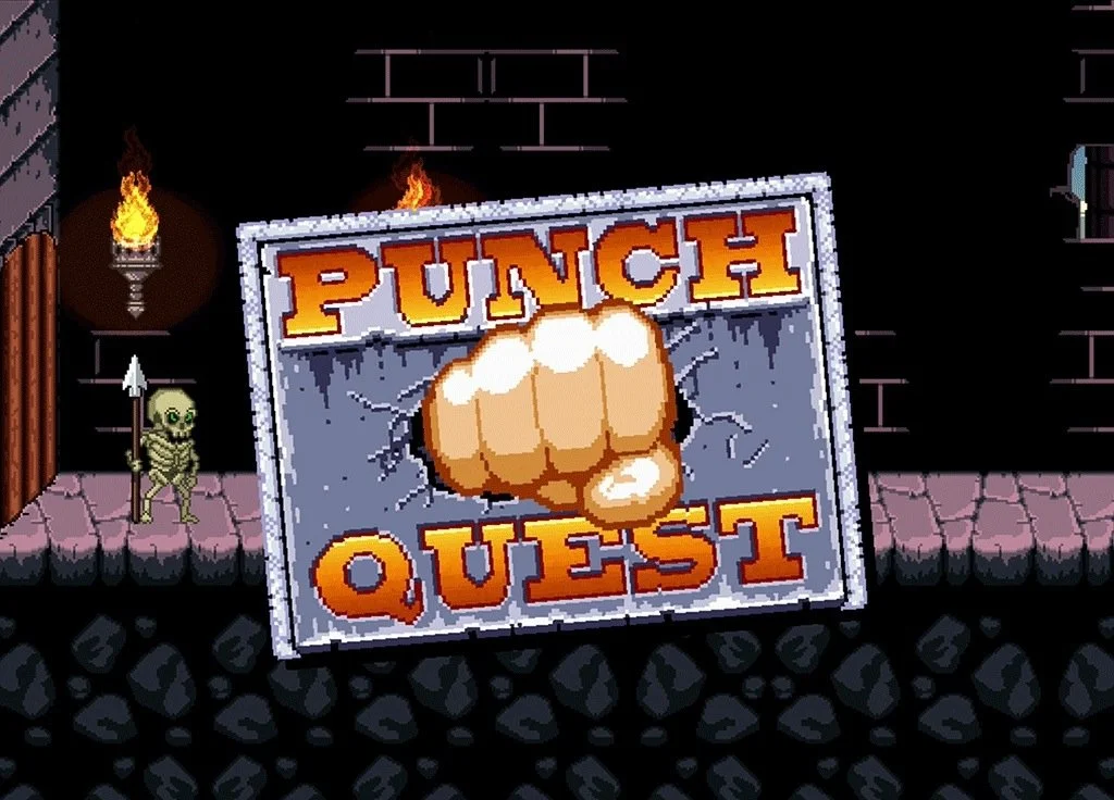 В принципе, все происходящее на экране во время игры в Punch Quest можно описать одним предложением: используя лишь кулаки (и еще оснащенного лазерной установкой динозавра), герой продирается через несметные сотни монстров к выходу из мрачного готического замка. Не слишком похоже на “мобильную игру года&quot;? Однако, помяните мое слово, это она и есть.