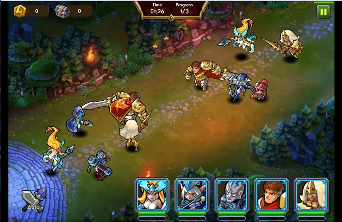 Скриншот из Magic Rush: Heroes