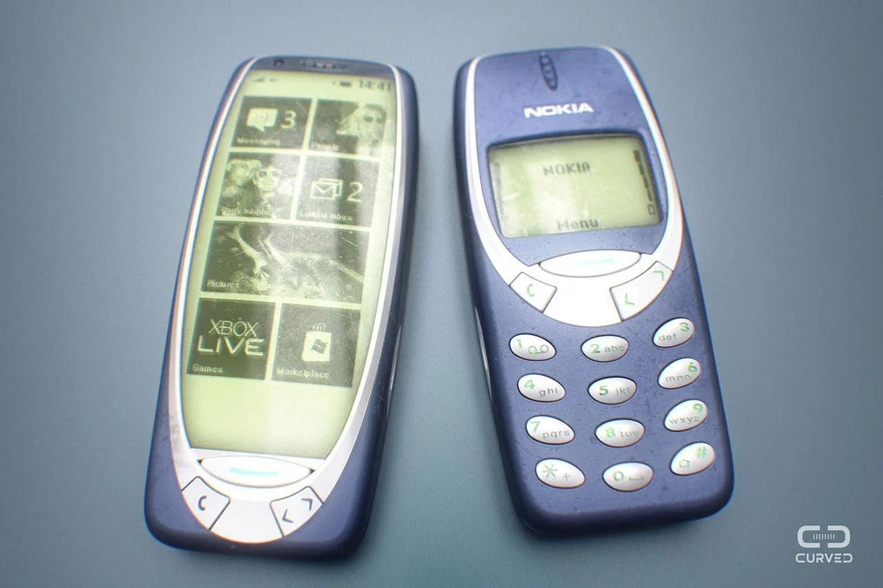 ~~Больная фантазия~~ Концепт осовремененной Nokia 3310 от дизайнера.