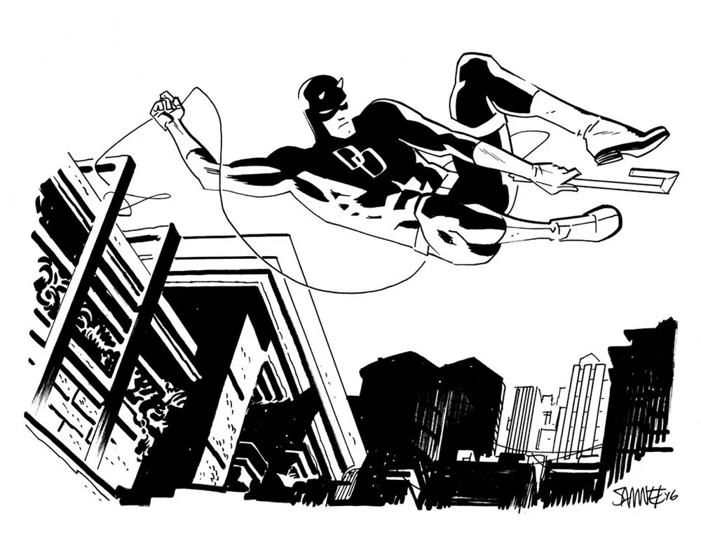 Супергерои Marvel и DC в рисунке Криса Сомни - фото 9