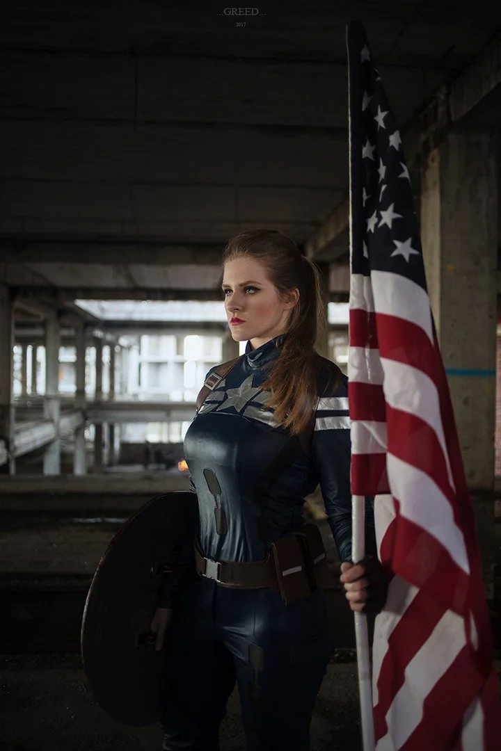 Косплей дня: Что если бы Капитан Америка был женщиной? - фото 4