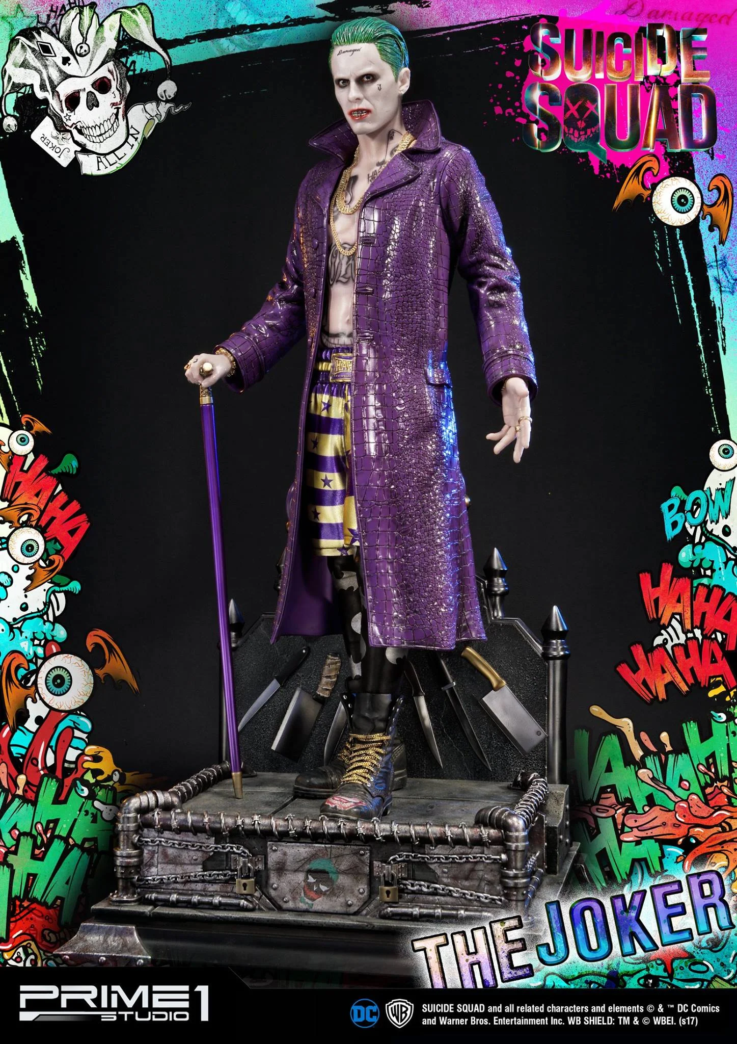 Он сделает вам очень, очень больно: новая статуя Джокера - фото 2