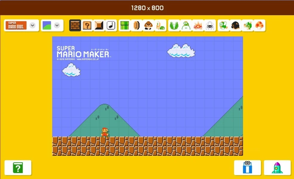 Бесплатная браузерная версия Mario Maker позволяет делать крутые обои - фото 1