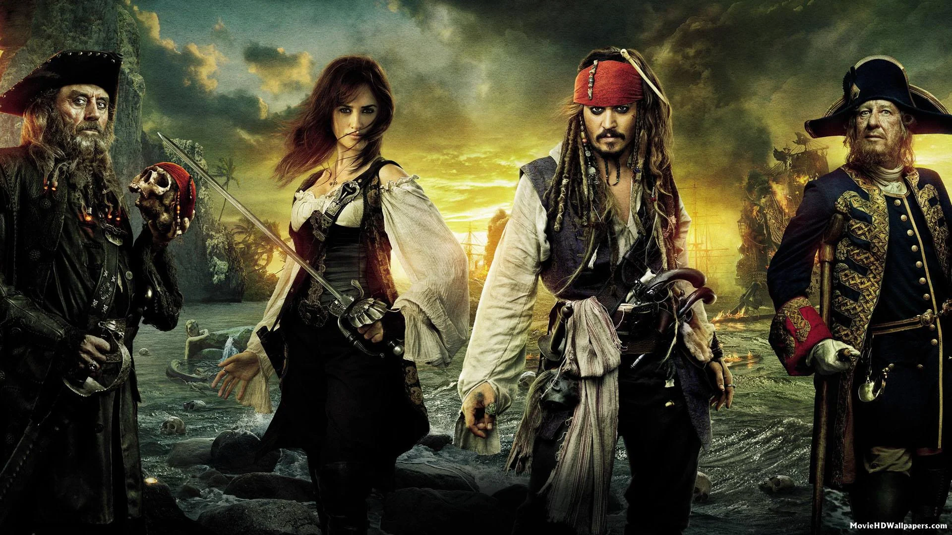 Киномарафон: обзор всех «Пиратов Карибского моря»