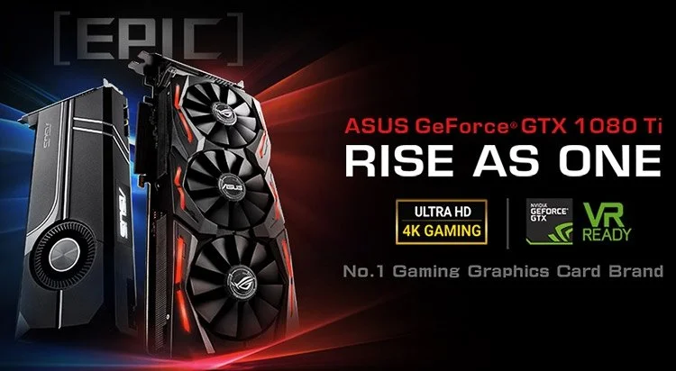 ASUS анонсировала три видеокарты на базе GeForce GTX 1080 Ti - фото 1