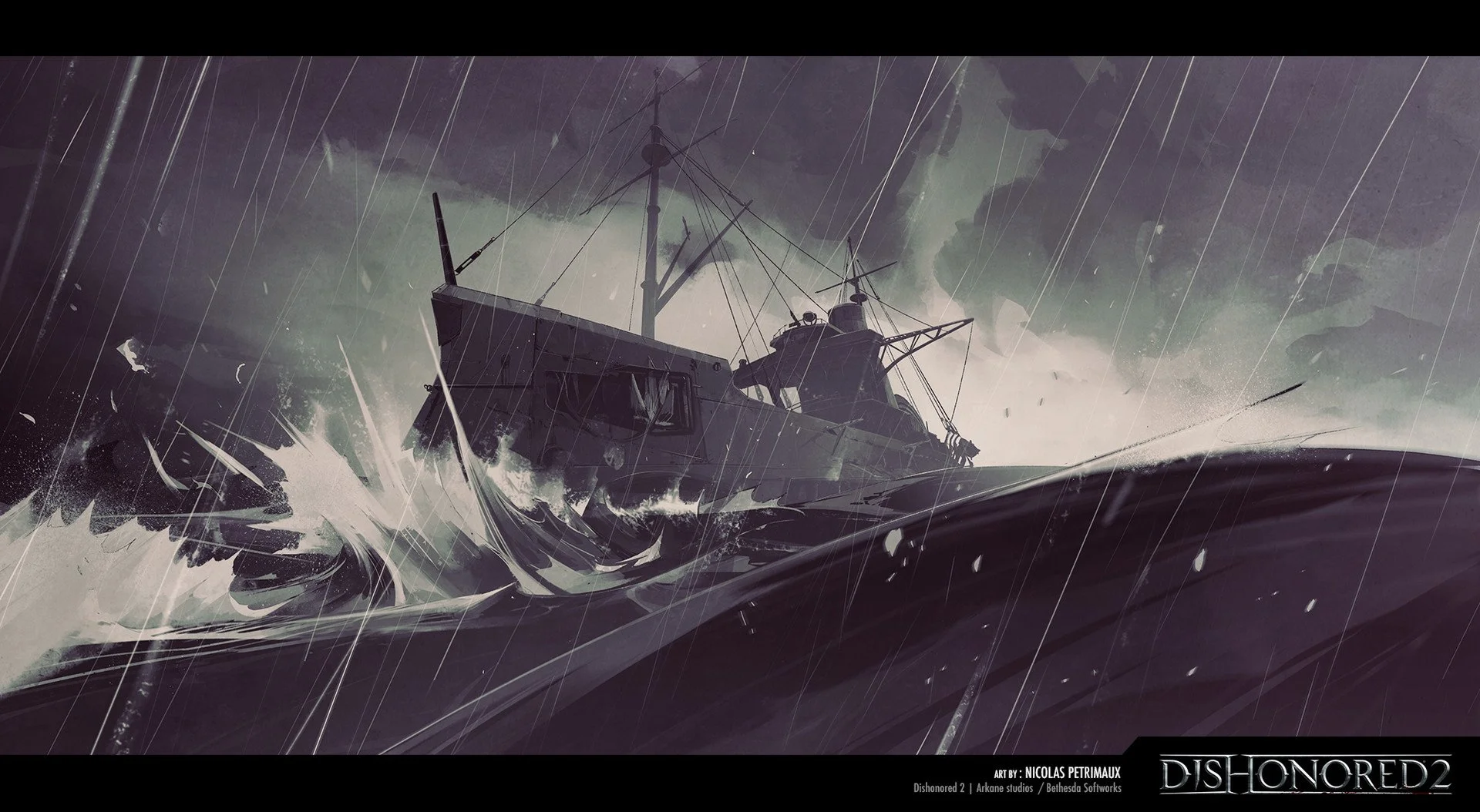 Потрясающие концепт-арты Dishonored 2 от художника игры - фото 12