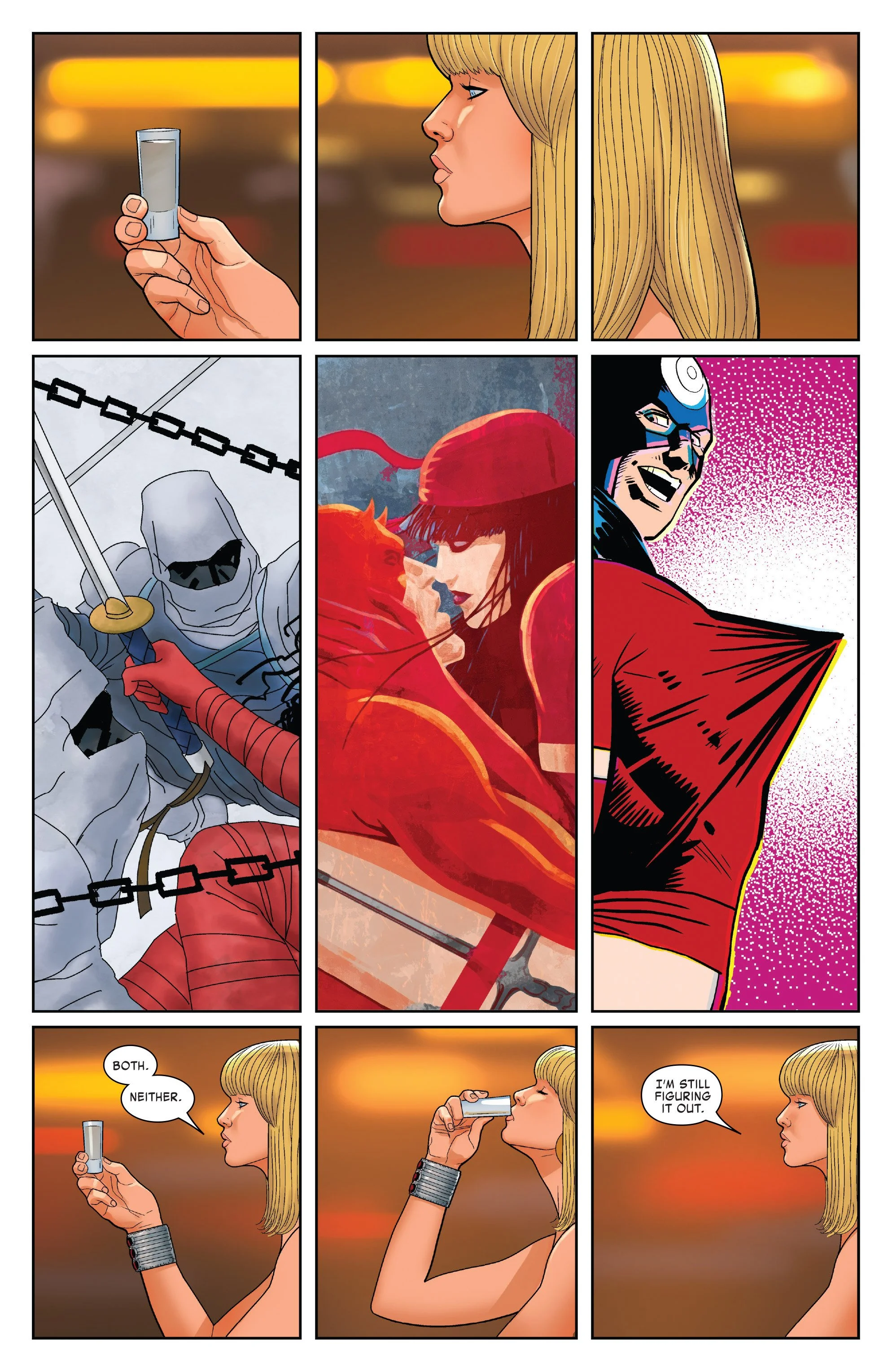 В новом комиксе Marvel Электра пытается найти себя - фото 1