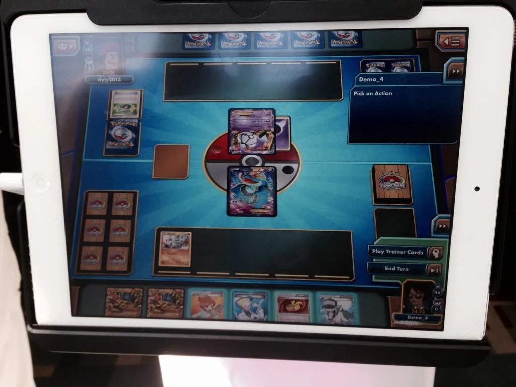 Покемоны сразятся на iPad в карточной игре
