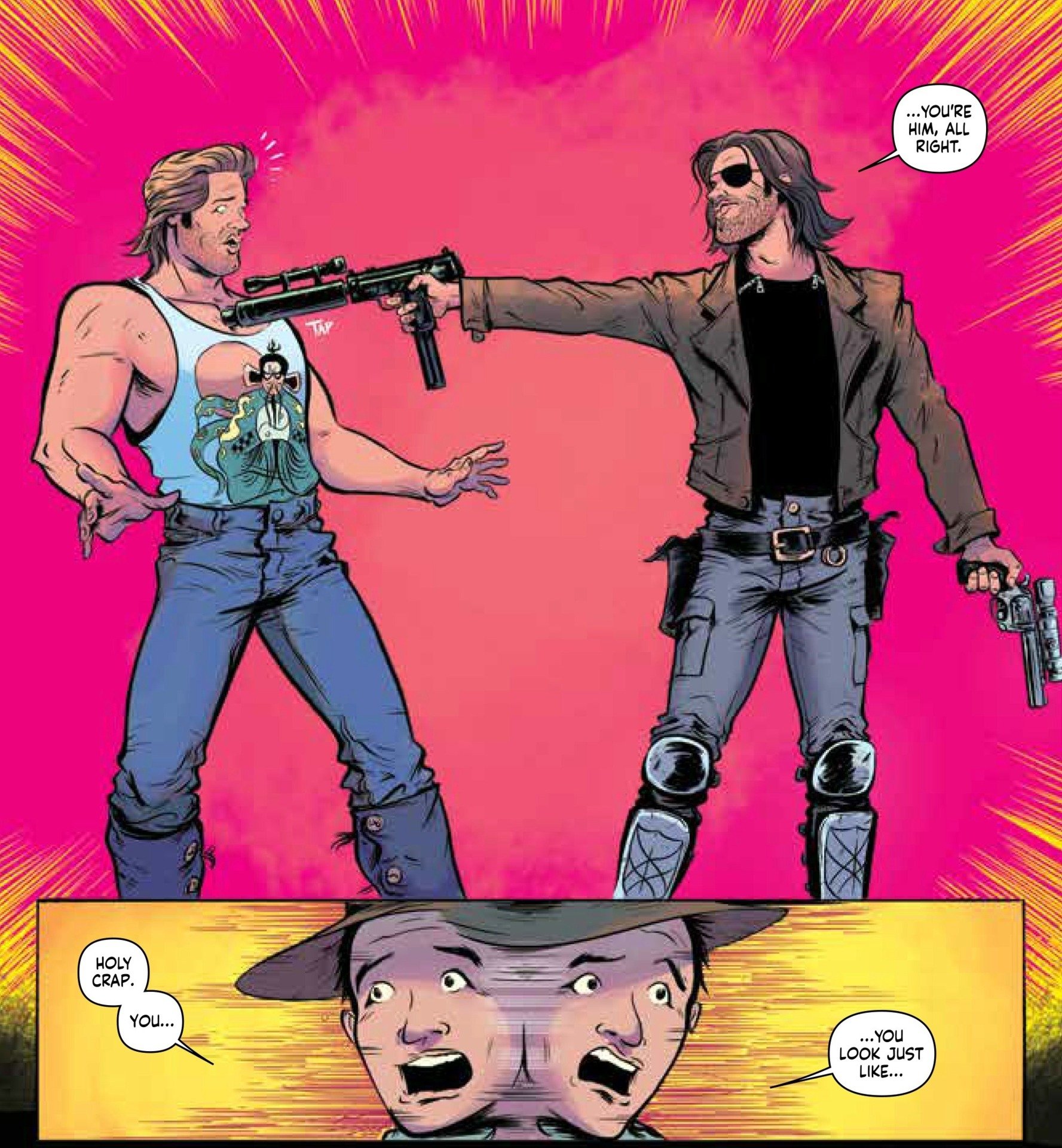 Шесть безумных кроссоверов в комиксах - фото 8