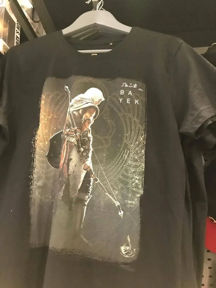 В Сеть «утекла» футболка с протагонистом Assassinʼs Creed: Origins - фото 1