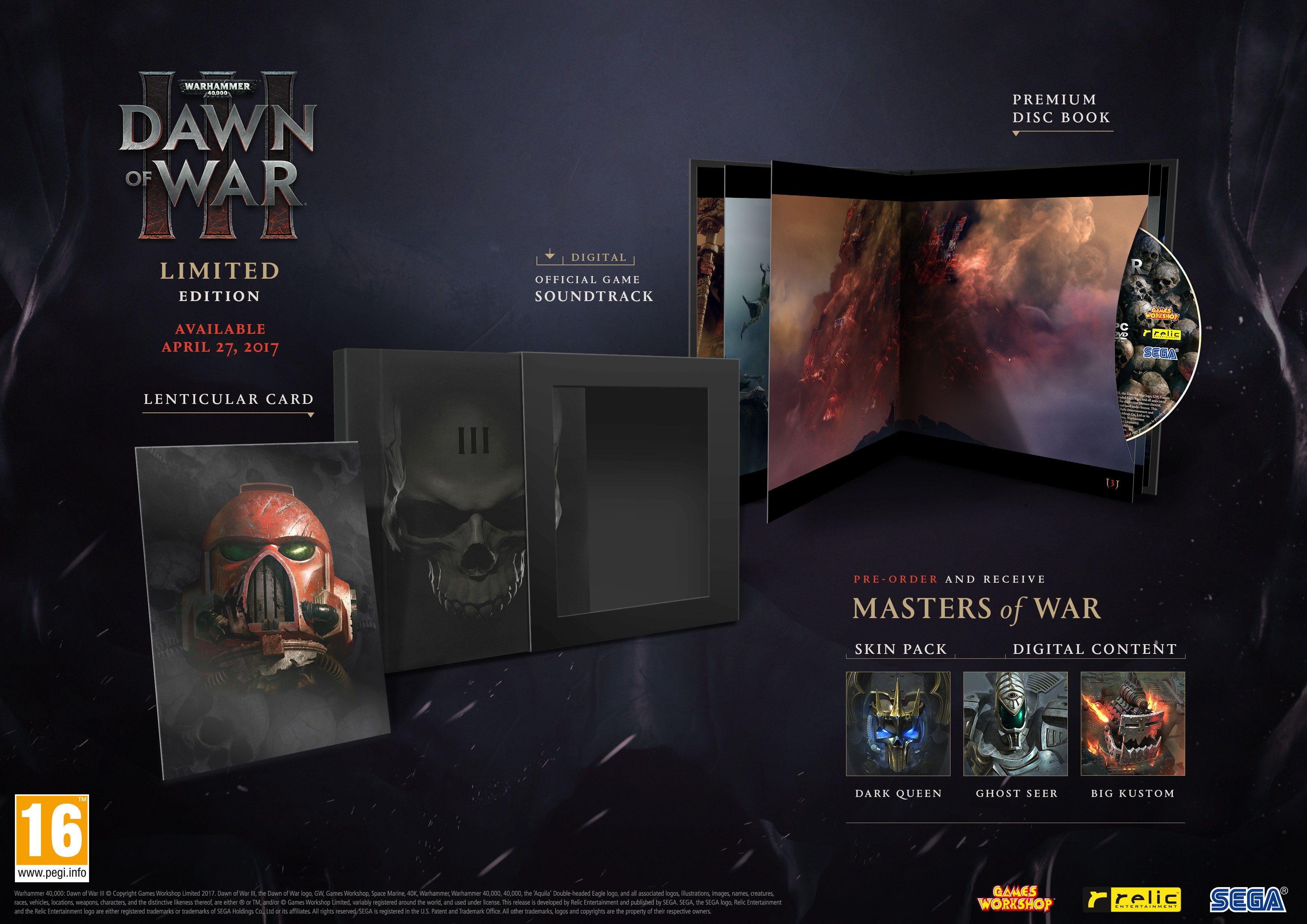 Объявлена дата релиза Dawn of War III﻿ и бонусы за предзаказ - фото 1
