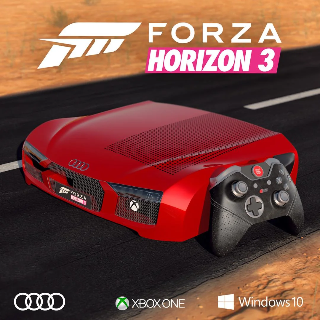 Немцы получат потрясающе уродливый Xbox One S в стиле Forza Horizon 3 - фото 1