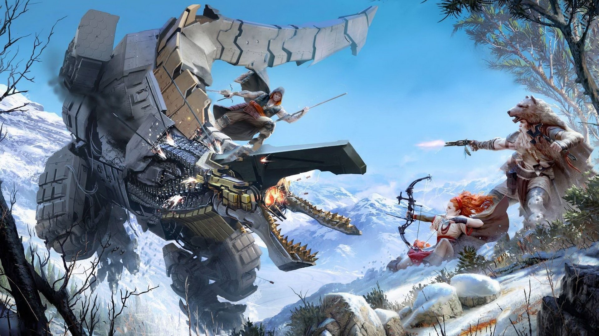 Мир Horizon: Zero Dawn убийственно красив, но гостеприимным его не назовешь. Суровые погодные условия, бандиты на каждом повороте и враждебные роботы-животные за каждым кустом — выжить в таких условиях непросто. Тут нужно и географию знать на отлично, и в бою уметь быстро определиться с правильной тактикой. Пройдите наш тест и узнайте, долго ли вы протянете в мире Horizon.