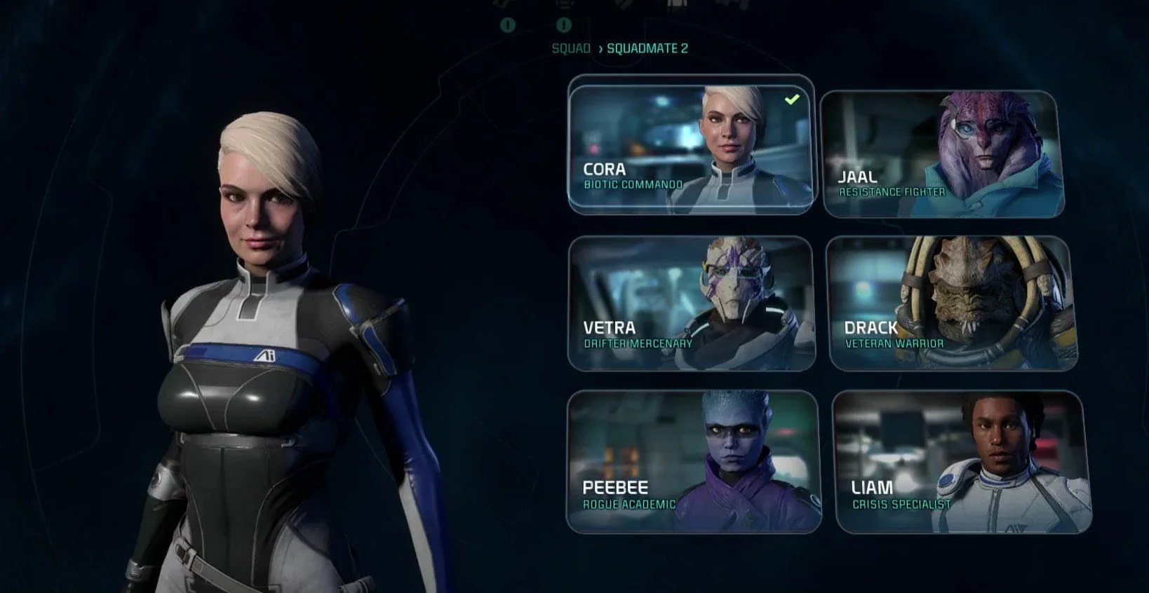 В Mass Effect Andromeda будет всего 6 соратников и «плавающие» классы - фото 1