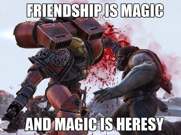 Лучшие мемы по Warhammer 40.000. За Императора! - изображение 7 Лучшие мемы по Warhammer 40.000. За Императора! - фото 7