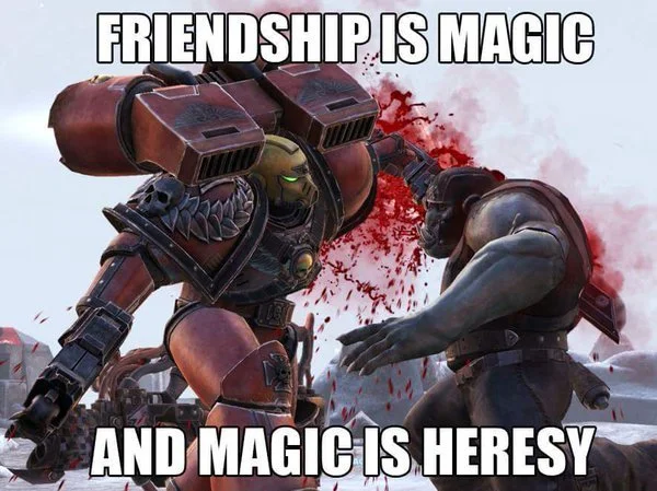 Лучшие мемы по Warhammer 40.000. За Императора! - фото 7