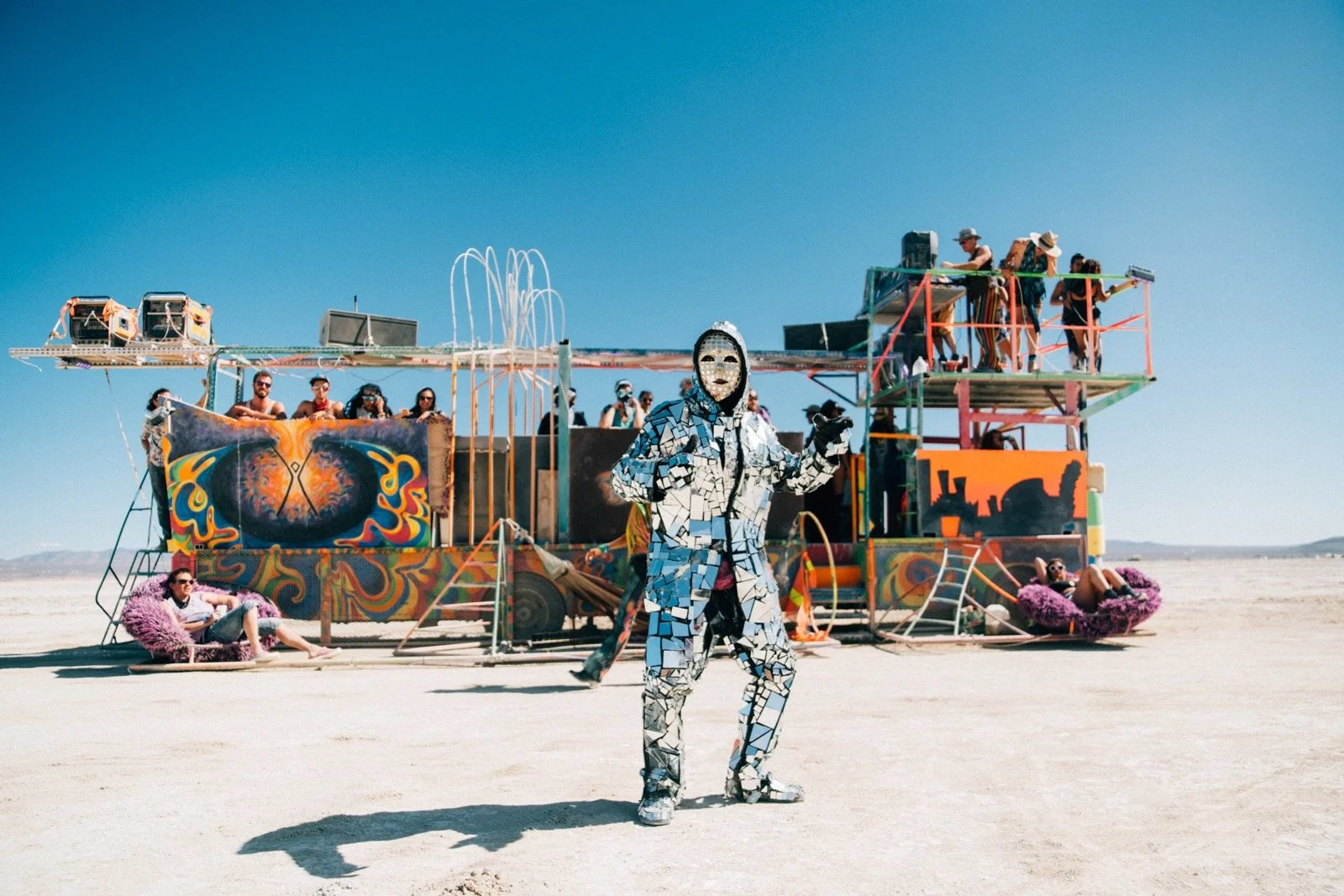Фестиваль Burning Man 2016: безумие в пустыне - фото 9