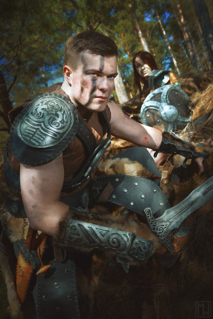 Косплей дня: Довакин и Эйла Охотница из The Elder Scrolls V: Skyrim - фото 3