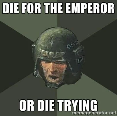 Лучшие мемы по Warhammer 40.000. За Императора! - фото 12