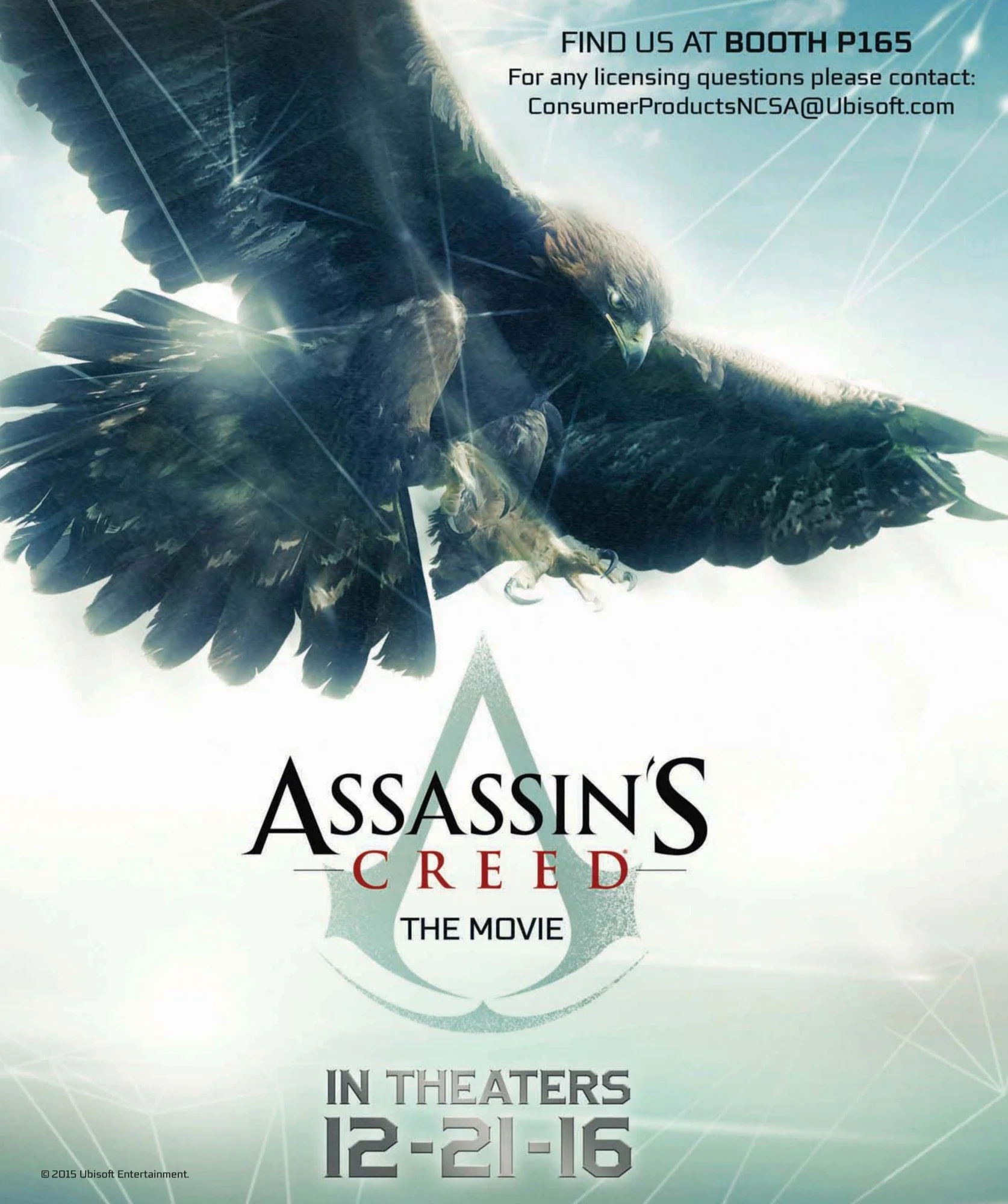 Первый постер фильма по Assassin's Creed: Фассбендер играет орла? - фото 1