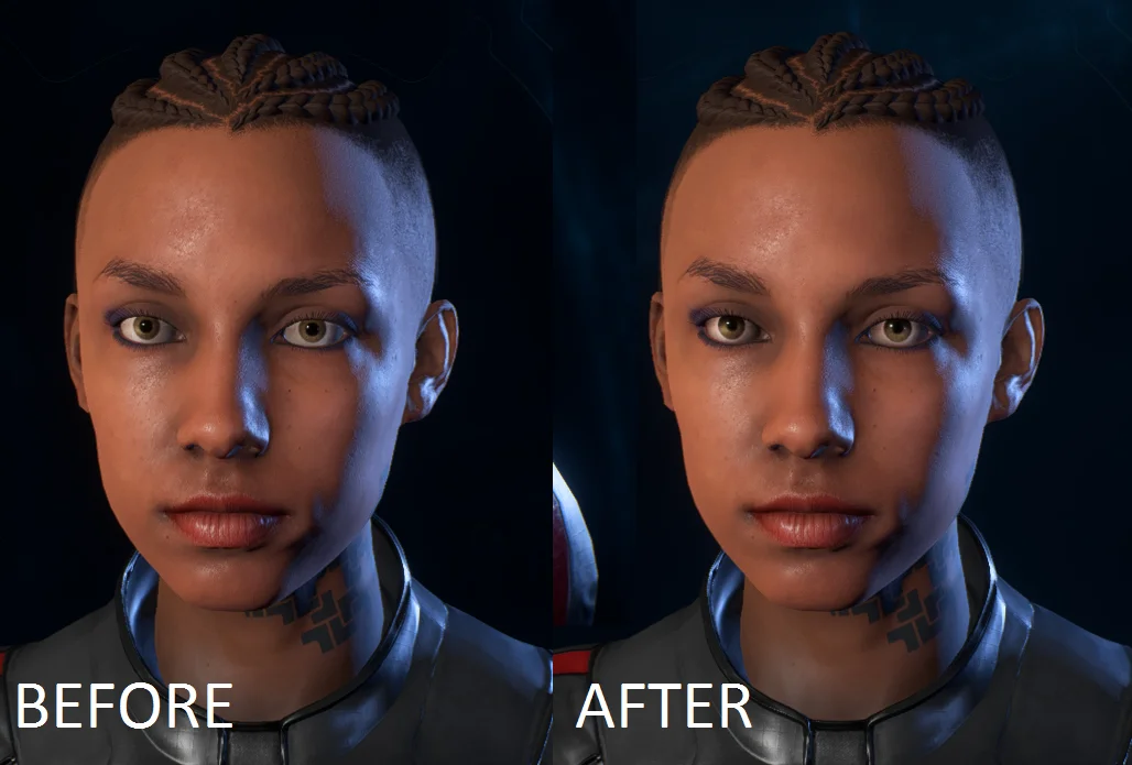 Патч 1.05 для Mass Effect: Andromeda исправил ужасные глаза персонажей - фото 3