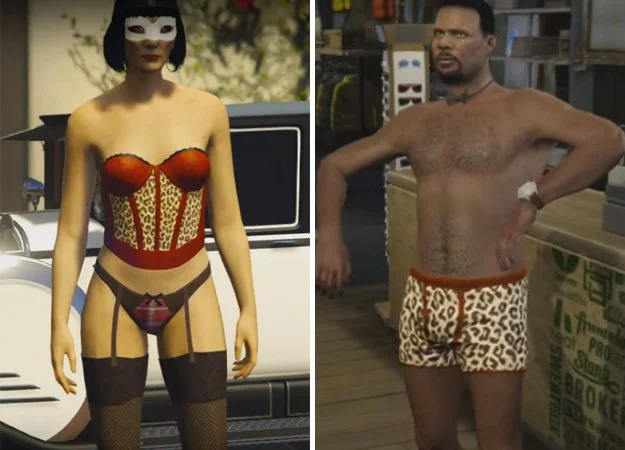 ​Rockstar оденет игроков GTA Online в леопардовое нижнее белье - фото 1