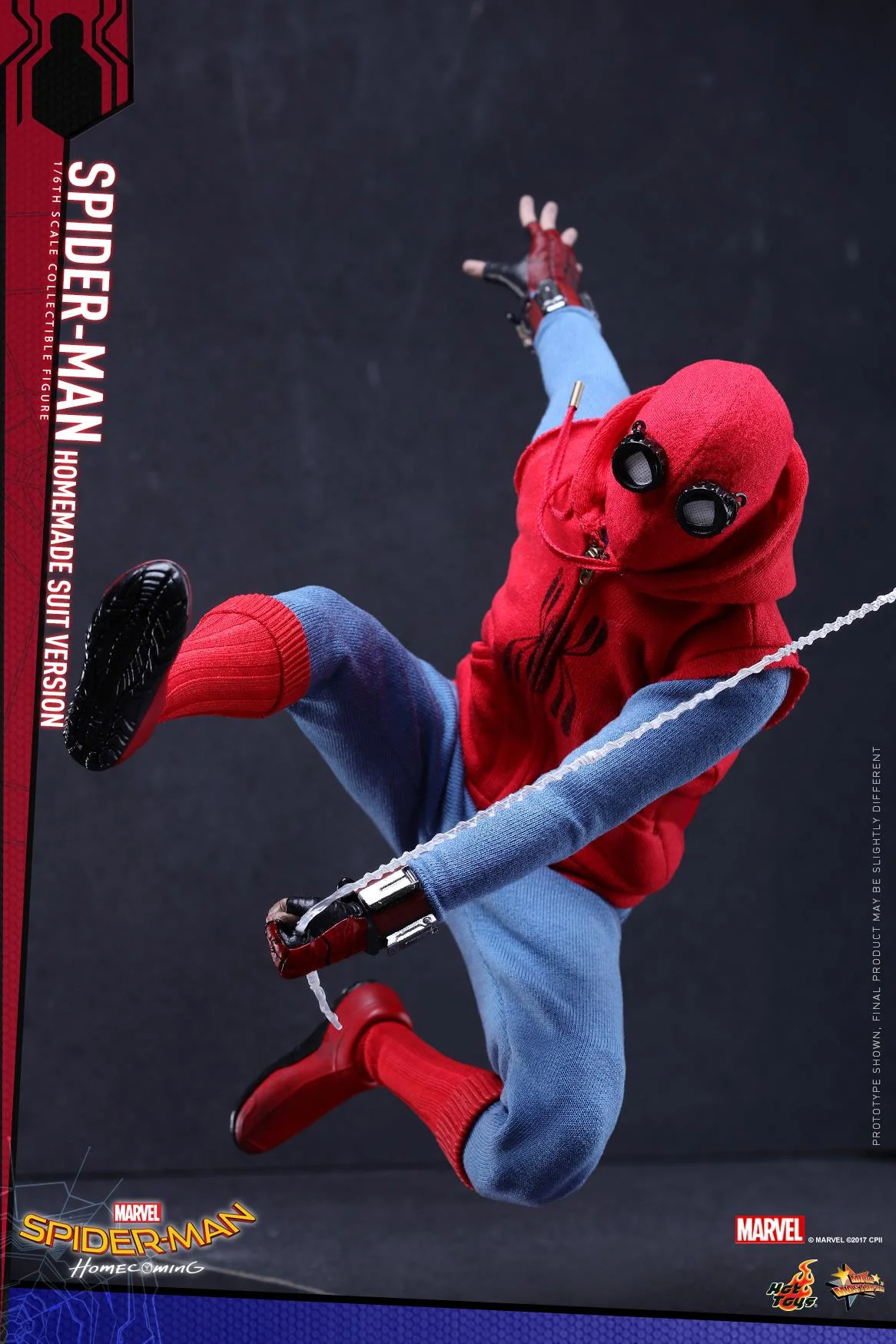 Фигурка Человека-паука в самодельном костюме из «Возвращения домой» - фото 5