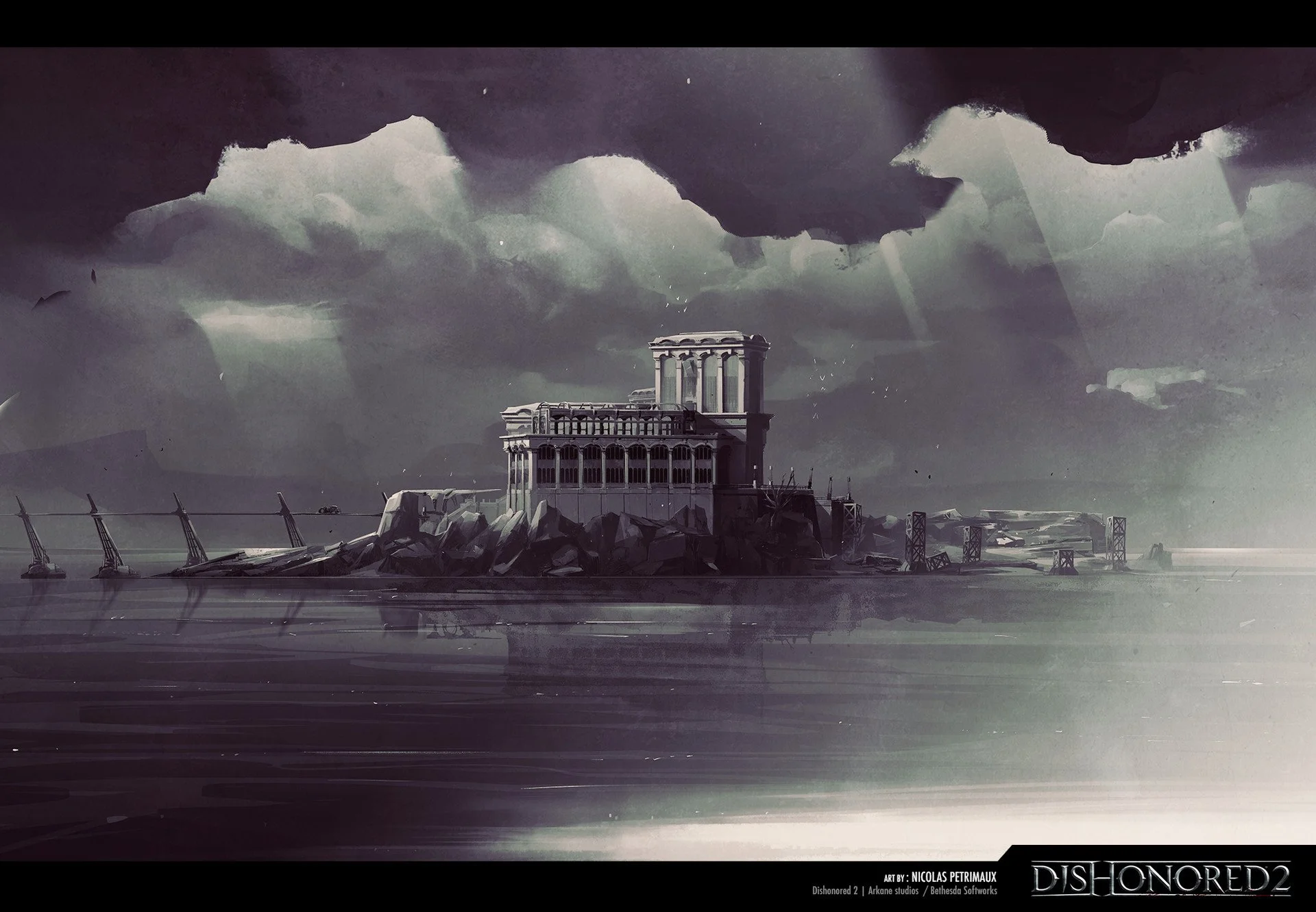 Потрясающие концепт-арты Dishonored 2 от художника игры - фото 13