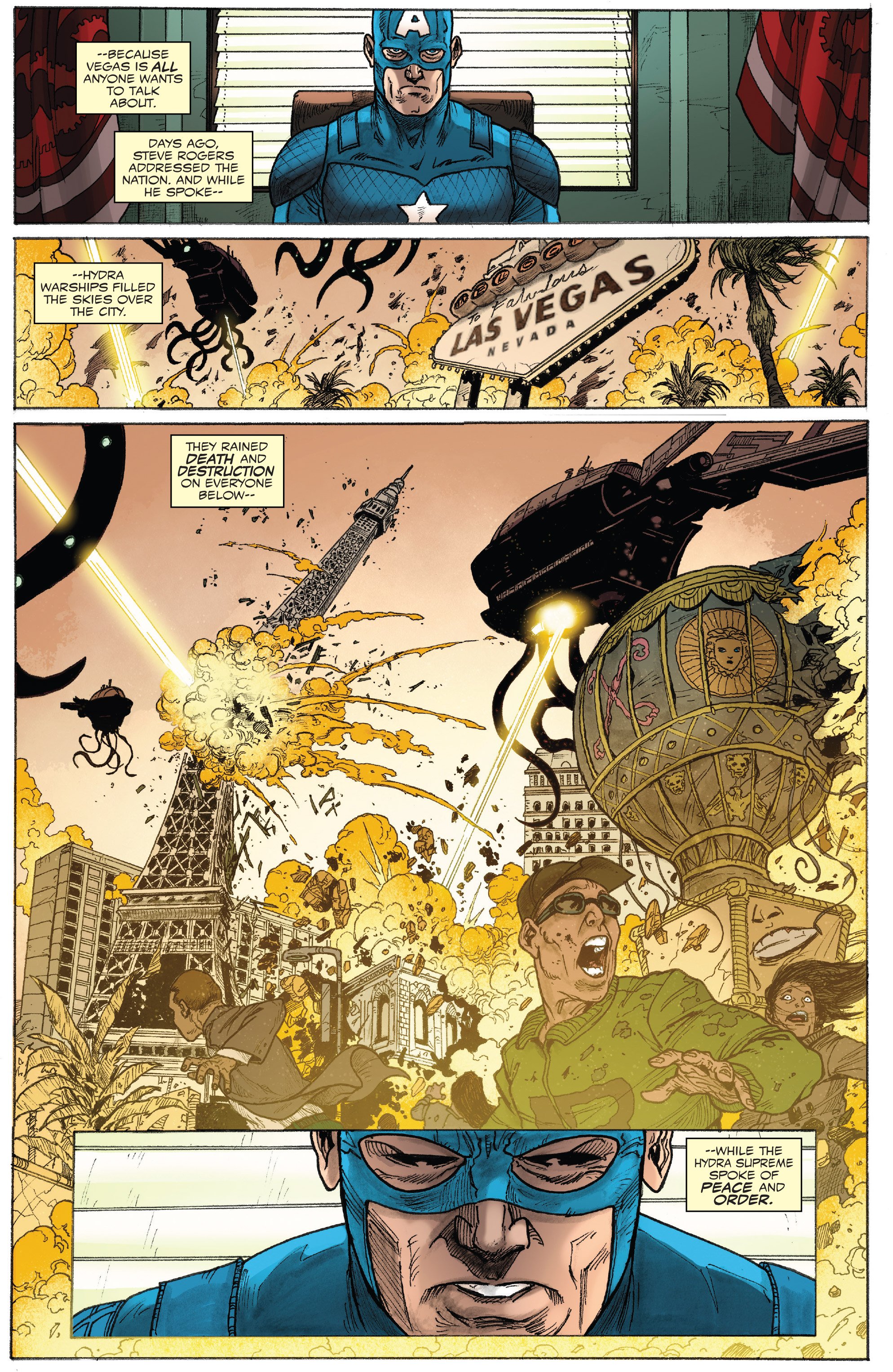 Интервью с лидером Гидры: что Капитан Америка сказал народу? - изображение 1 Интервью с лидером Гидры: что Капитан Америка сказал народу? - фото 1