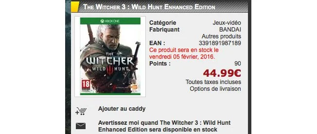 Магазины объявили дату релиза The Witcher 3 Enhanced Edition - фото 2