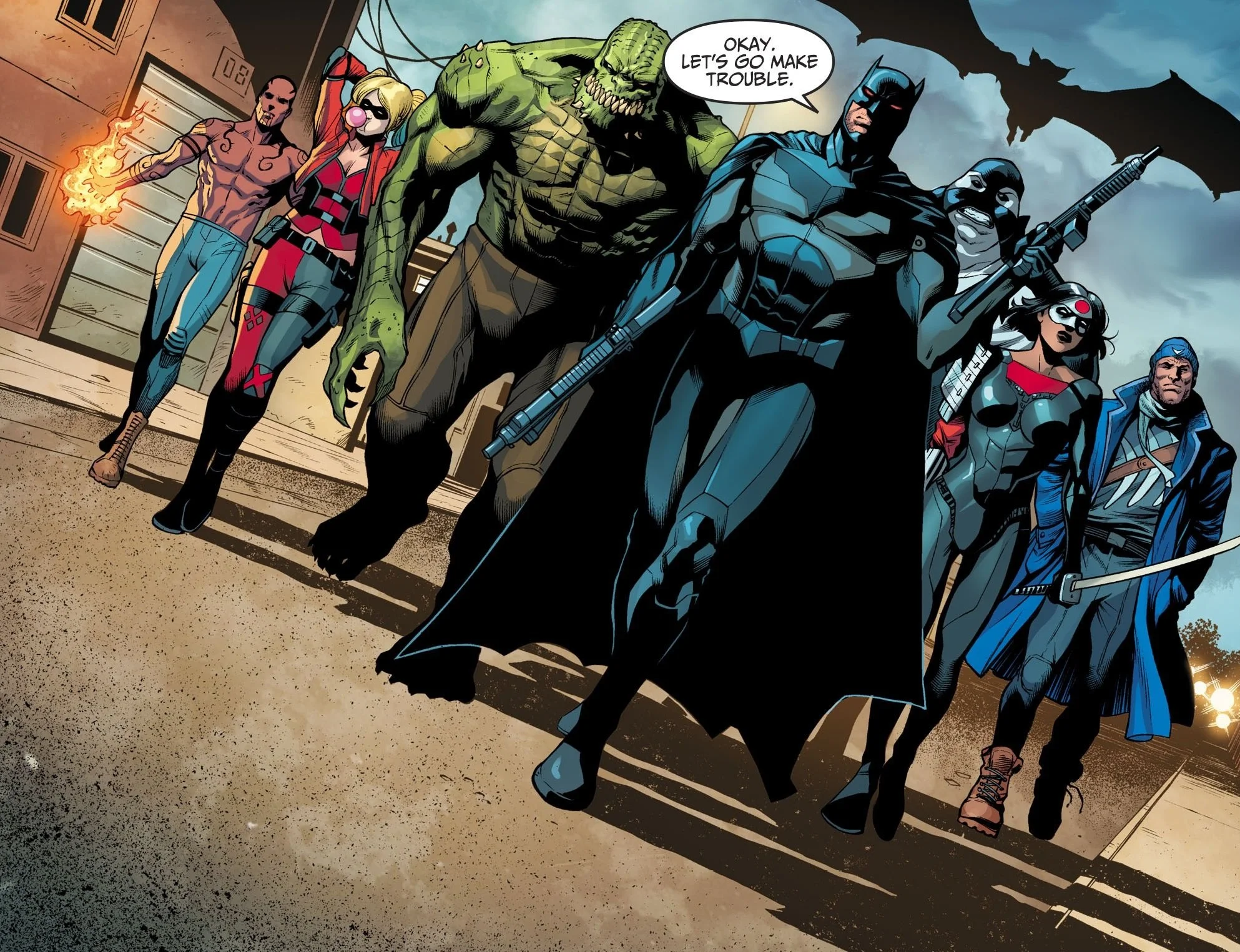 Новый Бэтмен и его Отряд самоубийц