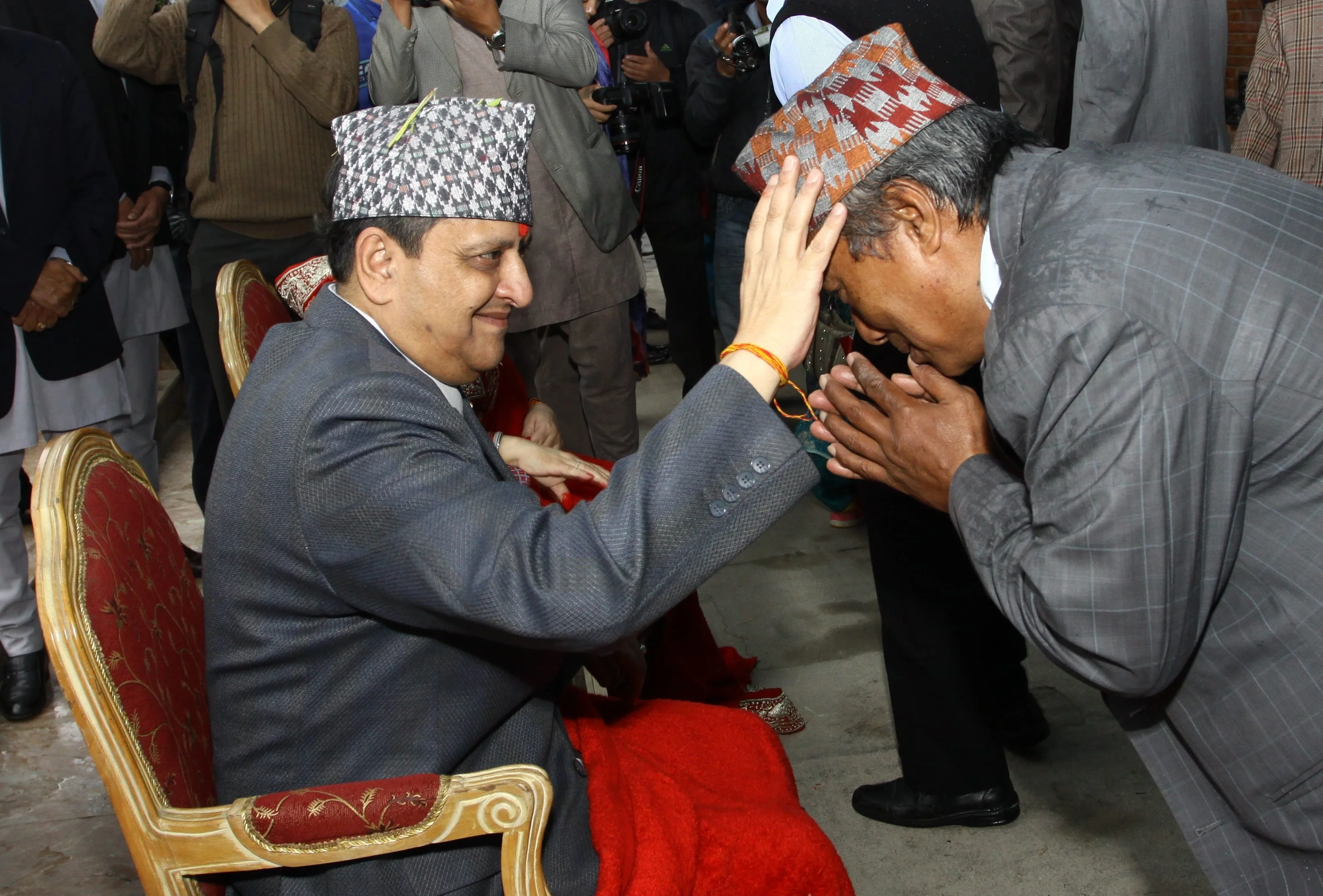 ### Гьянендра, последний король Непала.