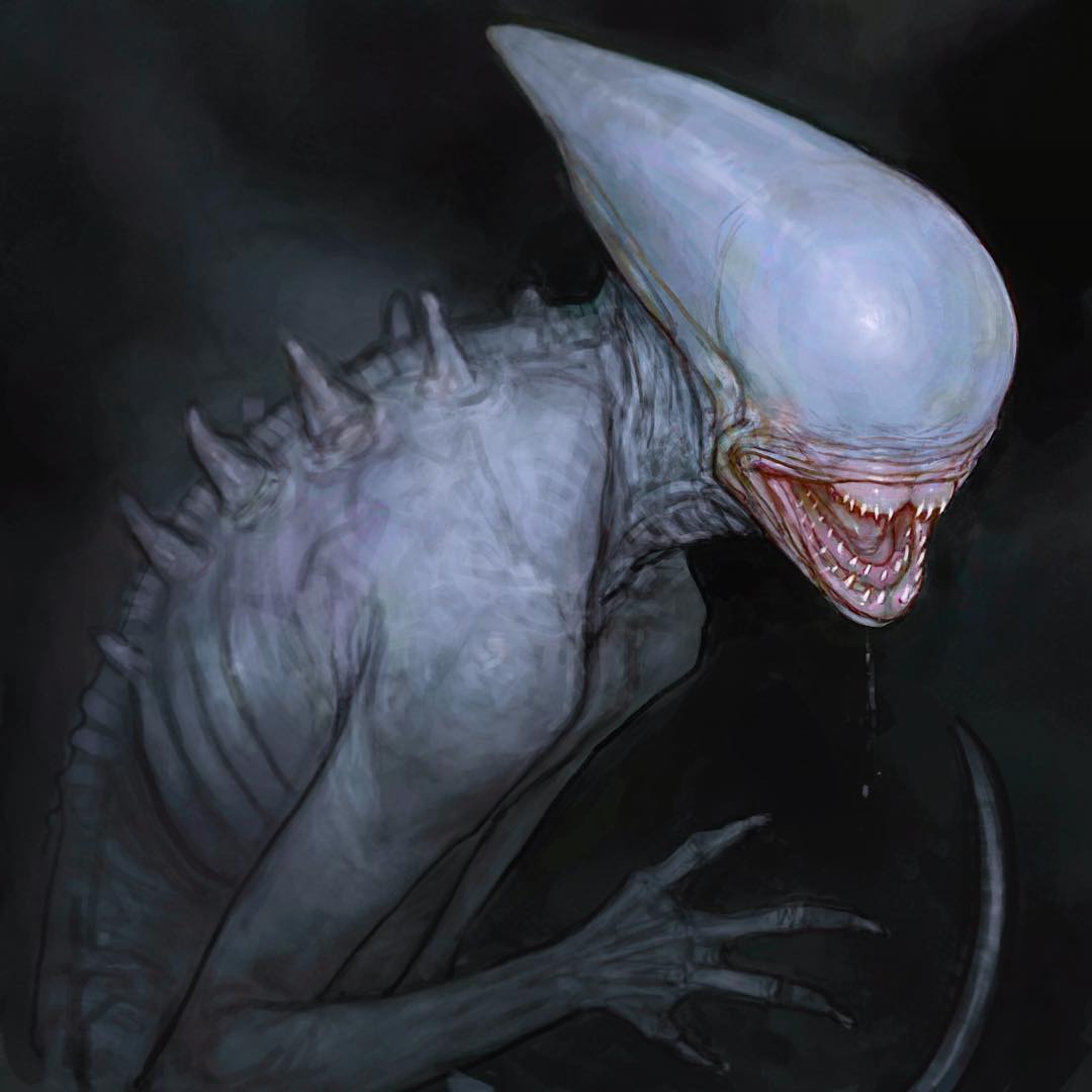 Только мерзость: новый шикарнейший арт из «Чужой: Завет» - фото 1