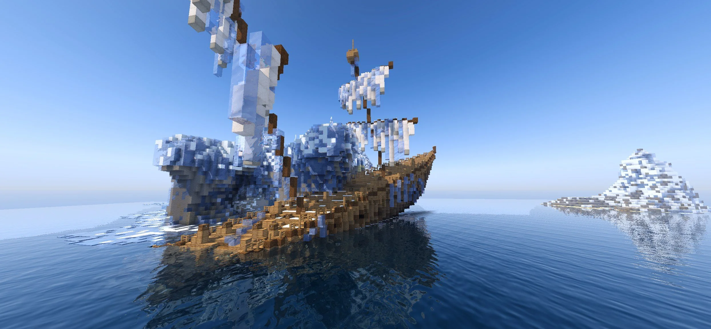 22 млн кубов! Гигантская MMO, которая полностью сделана в Minecraft - фото 5