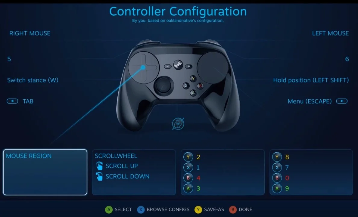 ​Steam Controller стал удобнее для любителей стратегий - фото 1
