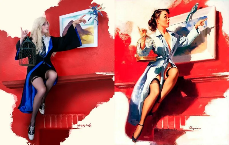 Косплей дня: персонажи «Гарри Поттера» в стиле Pin Up - изображение 6
Косплей дня: персонажи «Гарри Поттера» в стиле Pin Up - фото 6
