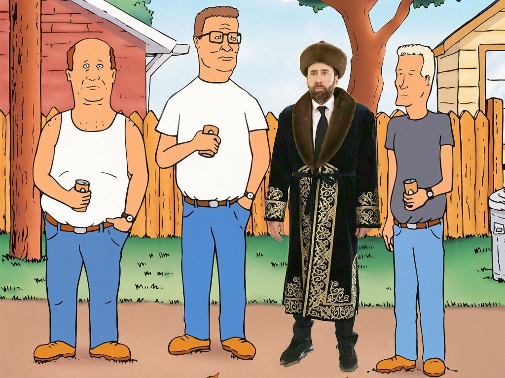 Николас Кейдж предложил снять кино о голливудских звездах в Казахстане - фото 1