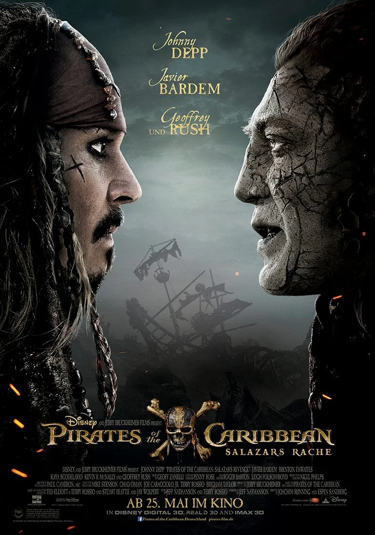 У новых «Пиратов Карибского моря» постер, который вы видели тысячу раз - фото 1