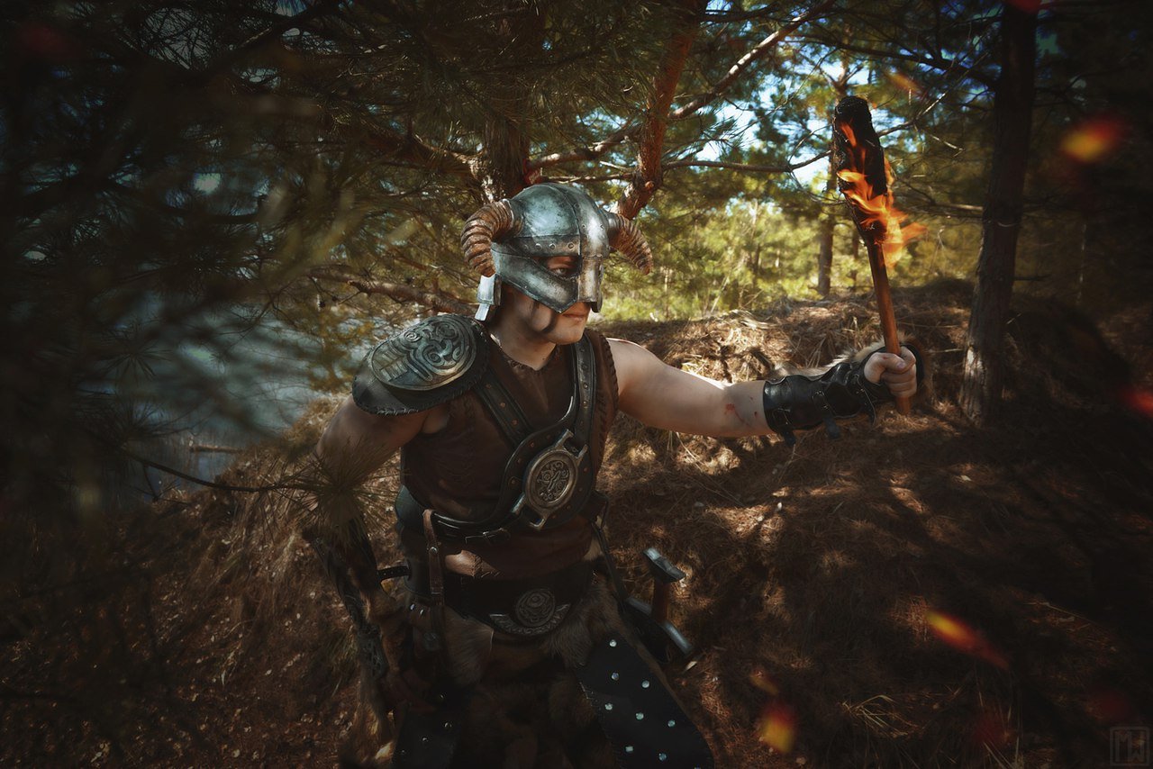 Косплей дня: Довакин и Эйла Охотница из The Elder Scrolls V: Skyrim - фото 9