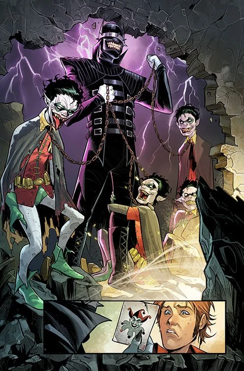 Первый взгляд на Бэтмена-Джокера и его злых Робинов - фото 1
