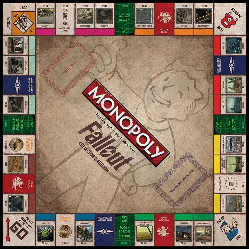Monopoly: Fallout Collector’s Edition стоит $40, выйдет в октябре - фото 2