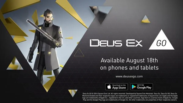 Deus Ex Go выйдет раньше Mankind Divided - фото 1